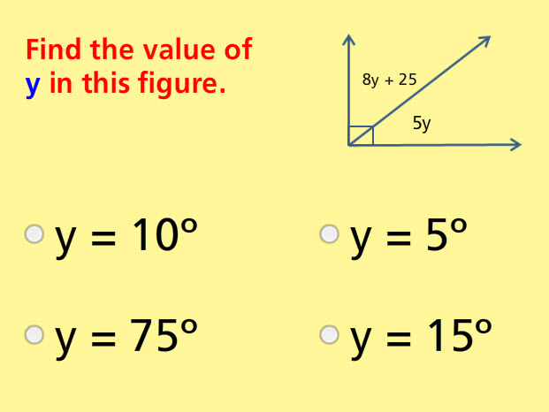 Angles Math Test
